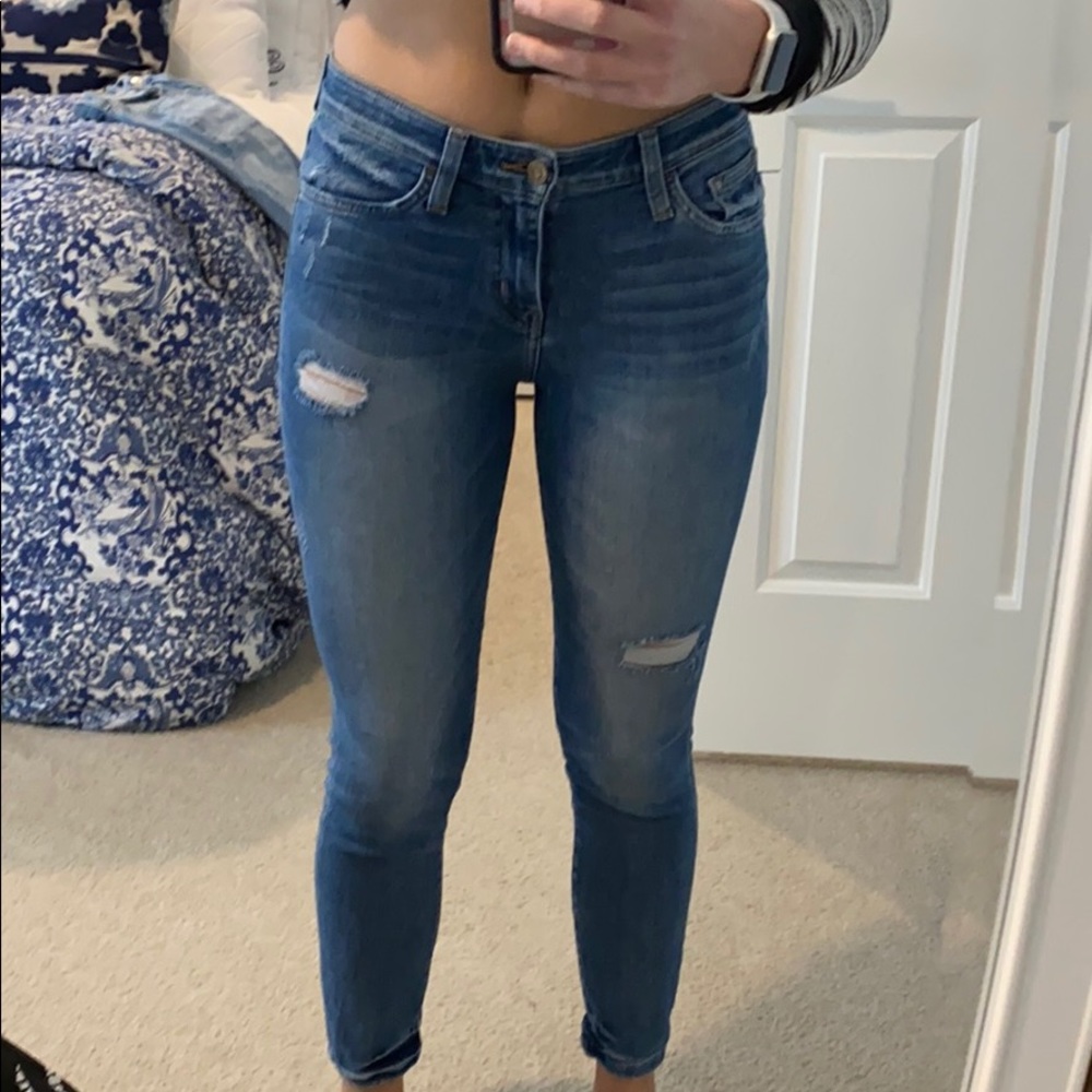 Dark Wash Skinny Jeans